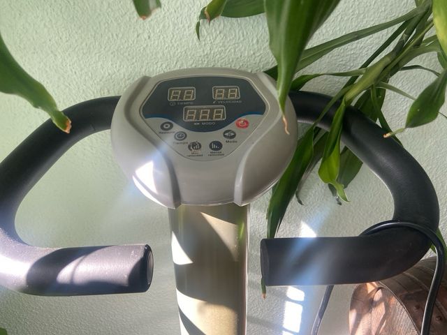 Maquina fitness, ejercicio por vinracion