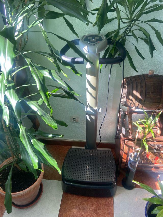 Maquina fitness, ejercicio por vinracion