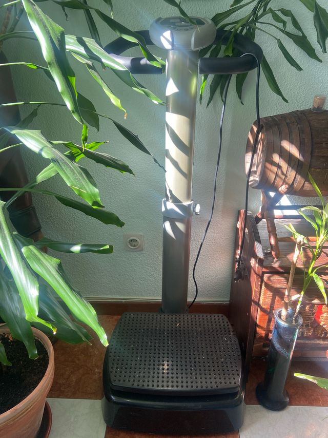 Maquina fitness, ejercicio por vinracion