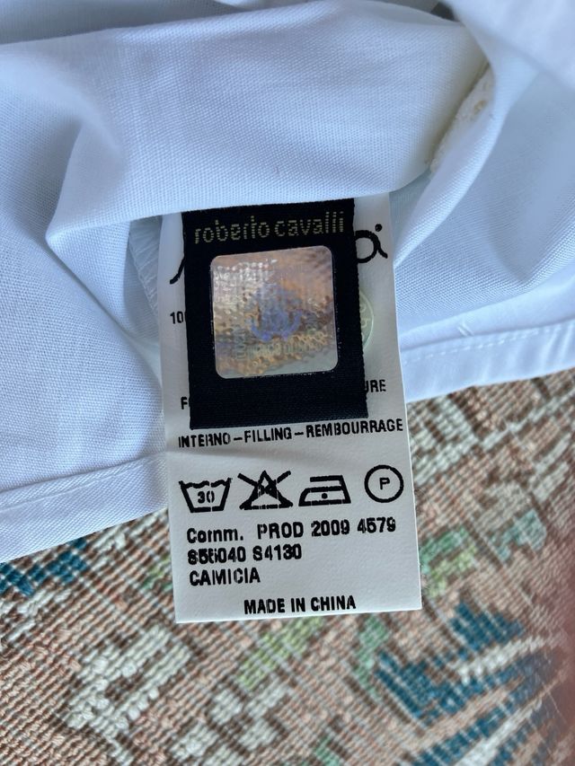 Camisa infantil Roberto Cavalli talla 12