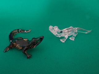 Coccodrilli di cristallo Swarovski