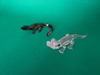Coccodrilli di cristallo Swarovski