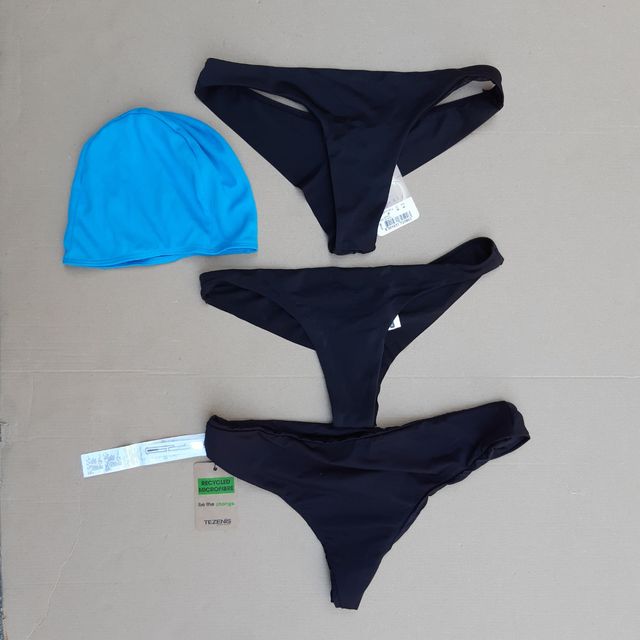 Tre slip da mare nuovi da donna