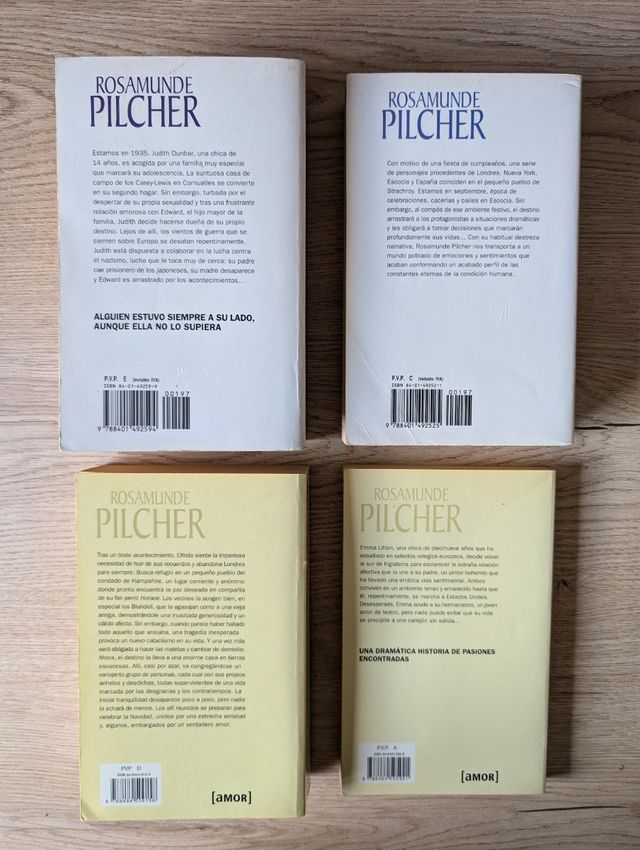 Libros de Rosamunde Pilcher