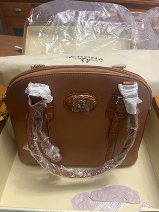 Bolso  mas complentos marron 