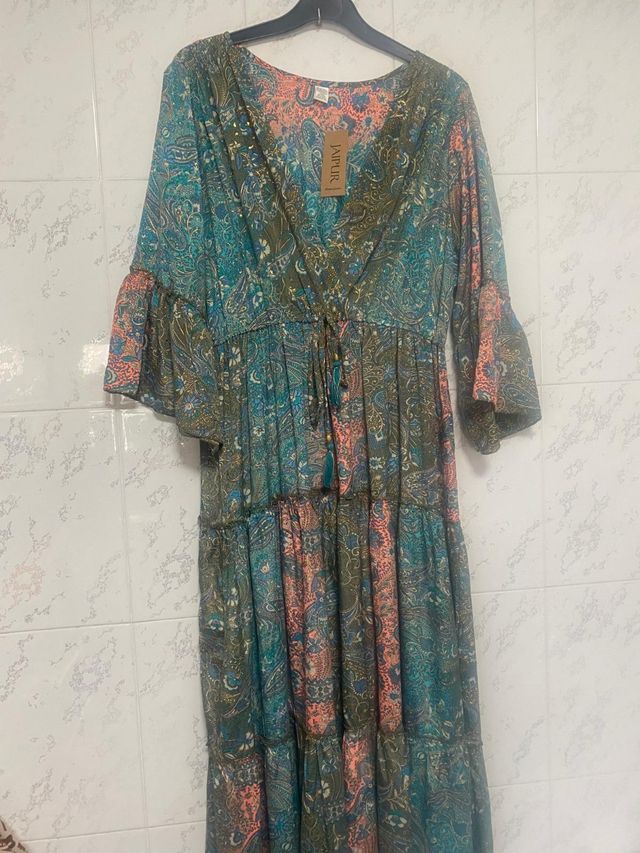 Vestido Jaipur en Art Silk talla única