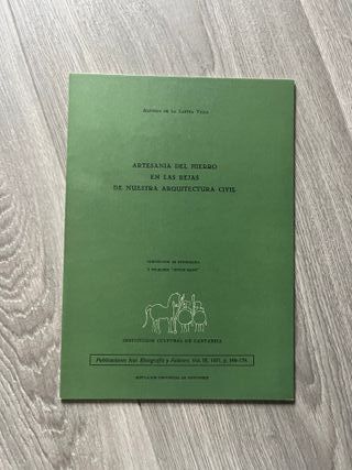 Artesanía del hierro en las rejas de nuestra
