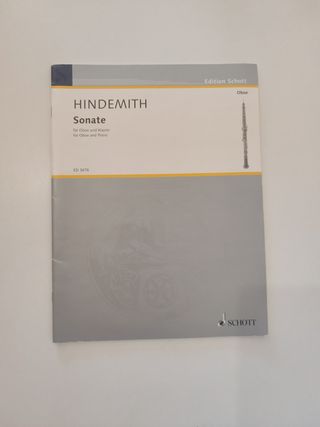 Sonata oboe y piano Hindemith