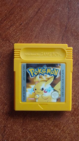 Pokemon Rojo, amarillo, TCG y oro.