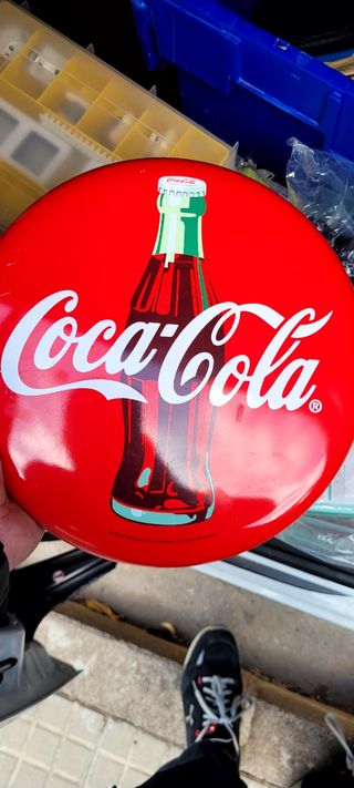 Chapa coca cola oficial