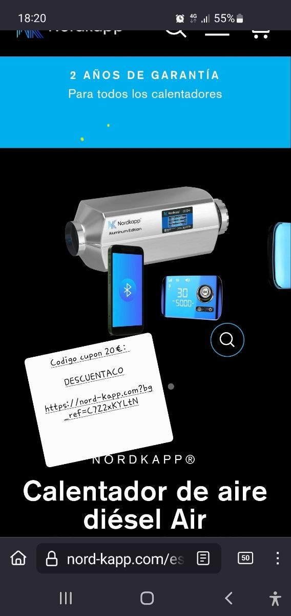 Calefaccion estacionaria homologable 