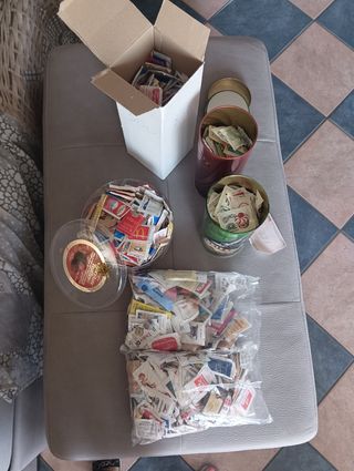 1150 bustine di zucchero da collezione 