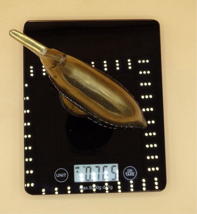 Figura de colección en bronce - Delfín/Pez