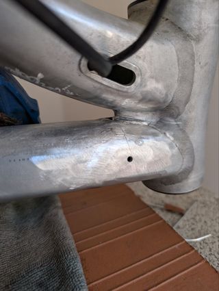 Reparación y soldadura de cuadros de bicicletas