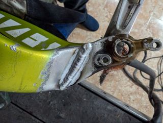 Reparación y soldadura de cuadros de bicicletas
