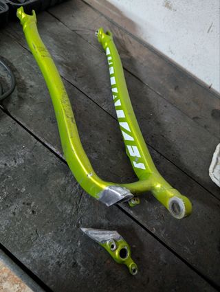 Reparación y soldadura de cuadros de bicicletas