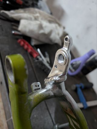 Reparación y soldadura de cuadros de bicicletas