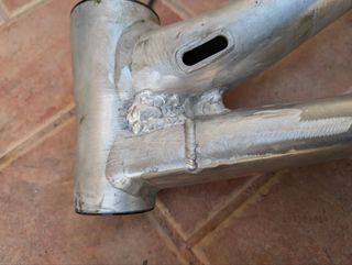 Reparación y soldadura de cuadros de bicicletas