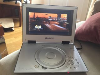 Reproductor DVD pórtatil 10” + funda pórtatil