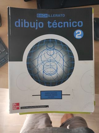 Libros texto y láminas dibujo técnico bachillerato