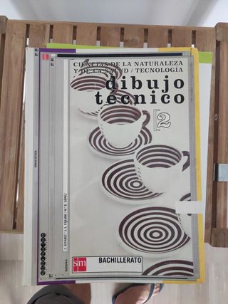 Libros texto y láminas dibujo técnico bachillerato
