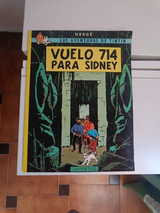 Comic Tintín Vuelo 714 para Sidney