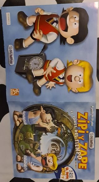 ZIPI Y ZAPE EL TONEL DEL TIEMPO