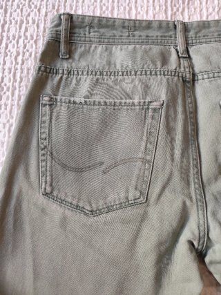 Pantalón corto vaquero verde caqui de Jack & Jones