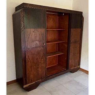 Armario rústico art decó