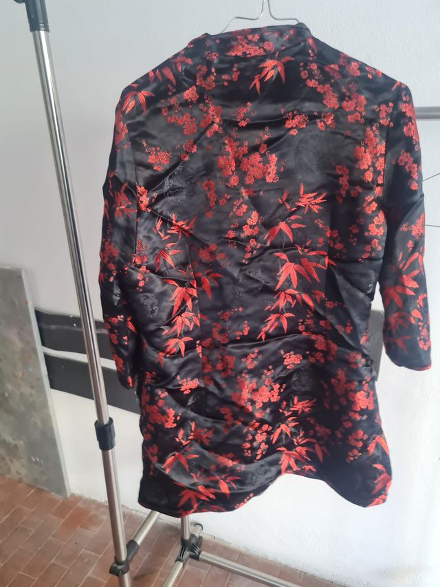 Giacchetta donna rossa e nera