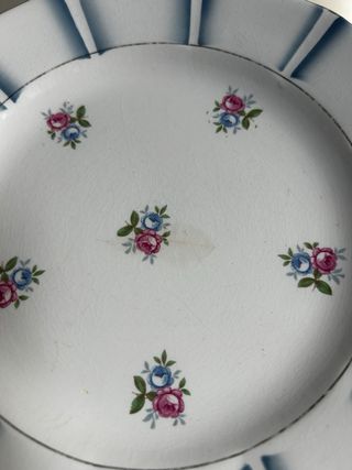Set de postre loza francesa Sarreguemines