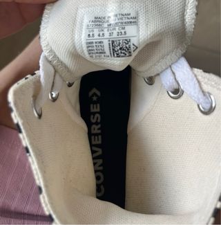 Converse All Star Chuck Taylor blancas y negras