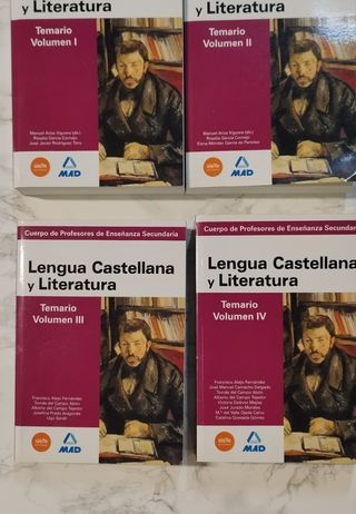 Libros oposiciones lengua y literatura