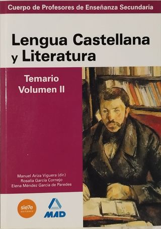 Libros oposiciones lengua y literatura