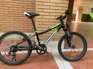 Bicicleta Cannondale niño 5-8 años 20 pulgadas 