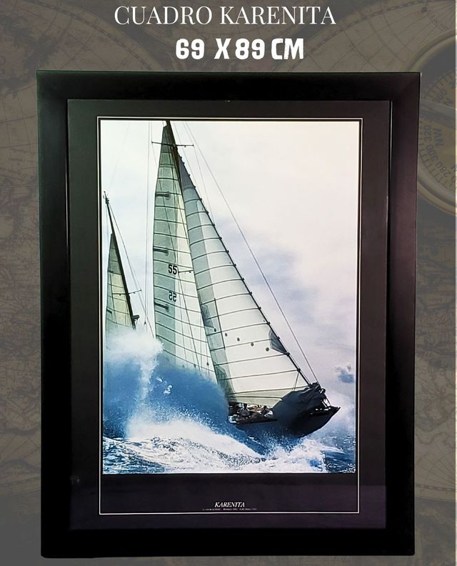 Cuadros náuticos Karenita/Americas cup/Candida Ast