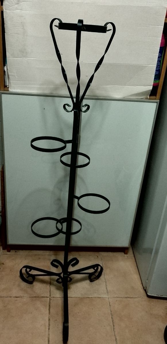 Macetero forja para 6