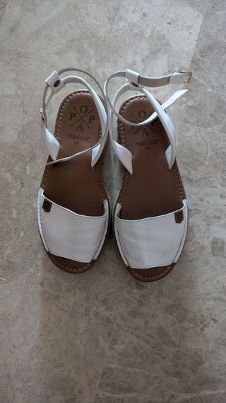 Sandalias plataforma Popa mallorquinas