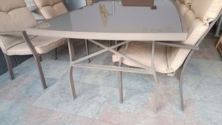 Jardín. Conjunto mesa y 6 sillas