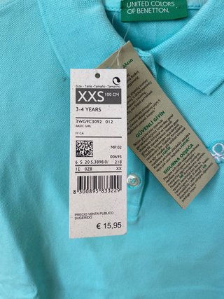 Polo niña Benetton