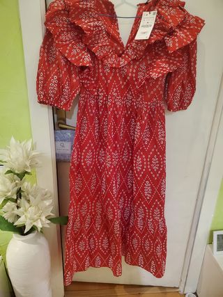 Vestido de zara