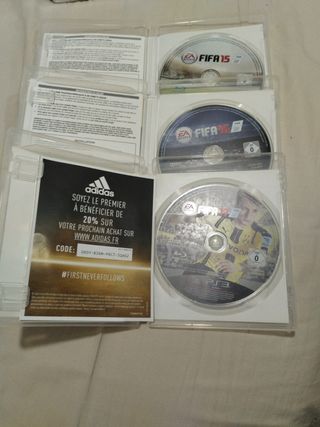 FIFA 15, 16, 17 para PlayStation 3 