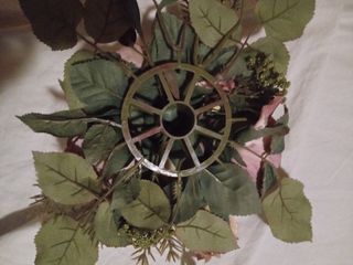 Composizione fiori di tessuto 