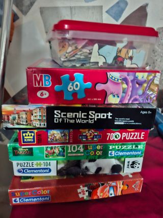CONJUNTO DE PUZZLES INFANTILES