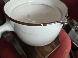 antico catino per toilette da camera