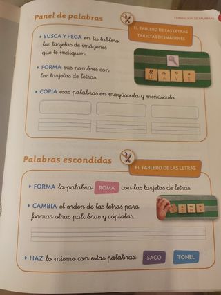 Con las manos . Lengua Castellana