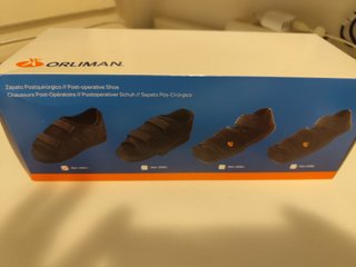 Zapato Postquirúrgico