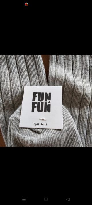 Calza lunga alla francese per ragazza taglia 0