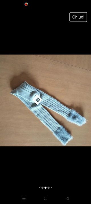 Calza lunga alla francese per ragazza taglia 0