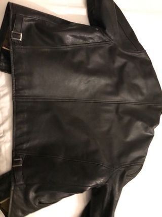 Chaqueta cuero hombre talla L